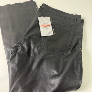 Milwaukee Leather Classic 5 Pocket Pants Premium Motorcycle Riding Gear NWT New